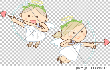 弓を持っている天使 弓を持っている天使 114398612