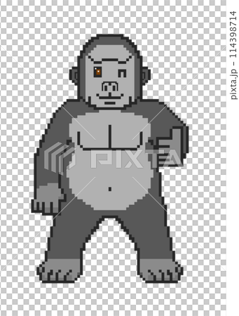 Gorilla_像素藝術(好) Gorilla_像素藝術(好) 114398714