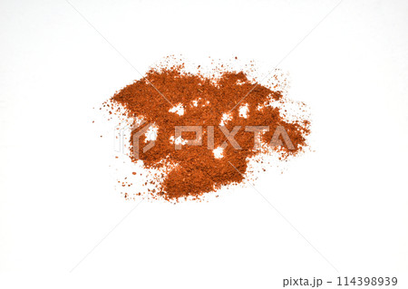 Red chili powder. Red chili powder. 114398939