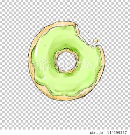 美味的手繪甜甜圈 114399387
