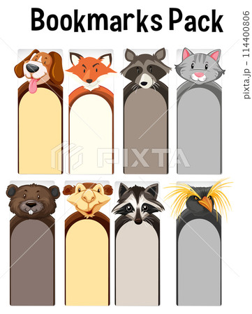 Animal Themed Bookmark Collection 114400806