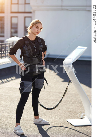 benefits of EMS fitness training. enormous motivation and energy. benefits of EMS fitness training. enormous motivation and energy. 114403522