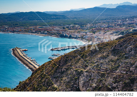 Cape San Antonio, seascape in Spain 114404782