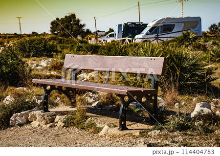 Rest place on Cape San Antonio in Spain 114404783