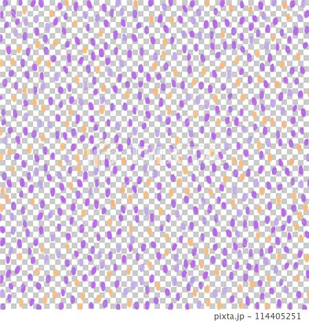 カラフルなドットのパターン背景素材 カラフルなドットのパターン背景素材 114405251