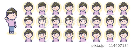 ミニ_表情_女性02_01 ミニ_表情_女性02_01 114407184