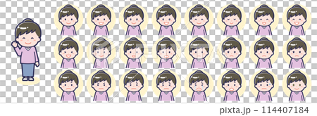 ミニ_表情_女性02_01 ミニ_表情_女性02_01 114407184