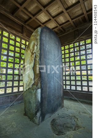 春の多賀城碑　壺の碑 114408543