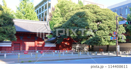 東京大学赤門 本郷キャンパスの旧加賀屋敷御守殿門(ごしゅでんもん)国の重要文化財 東京都文京区本郷 東京大学赤門 本郷キャンパスの旧加賀屋敷御守殿門(ごしゅでんもん)国の重要文化財 東京都文京区本郷 114408611