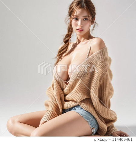 巨乳な女の子の画像 114409461