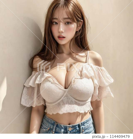 巨乳な女の子の画像 114409479