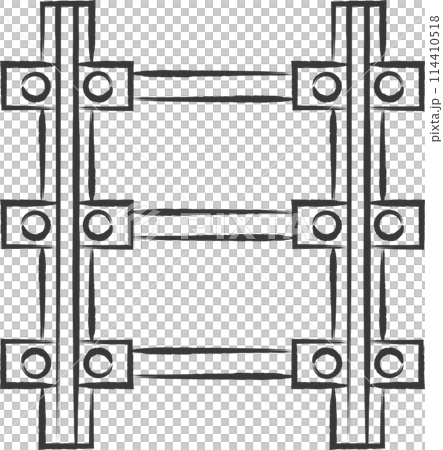 Hand-drawn station related icon illustrations - Line Hand-drawn station related icon illustrations - Line 114410518