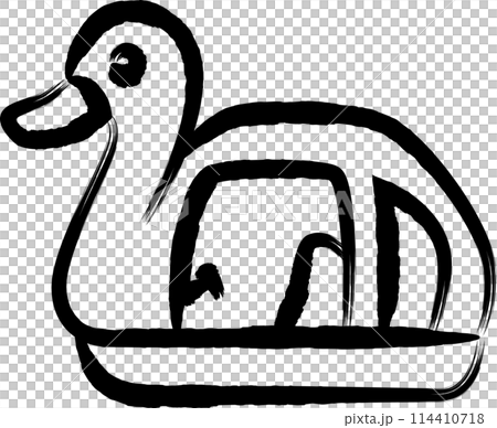 刷寫車輛圖示圖鴨船 114410718