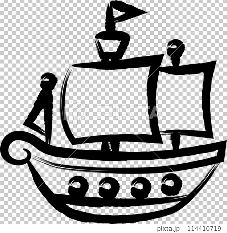 刷寫車輛圖示圖海盜船 114410719