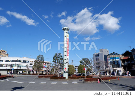 秋川駅北口のロータリー 秋川駅北口のロータリー 114411361