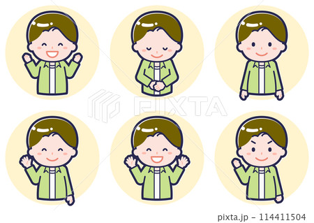 ミニ_ポーズ_男子学生02_02 114411504