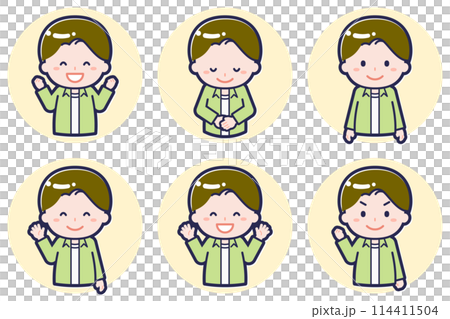 ミニ_ポーズ_男子学生02_02 114411504