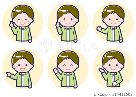 ミニ_ポーズ_男子学生02_03 114411505