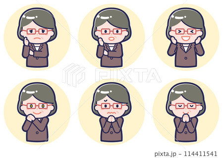 ミニ_ポーズ_女性ミドル01_04 ミニ_ポーズ_女性ミドル01_04 114411541