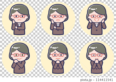 ミニ_ポーズ_女性ミドル01_04 ミニ_ポーズ_女性ミドル01_04 114411541