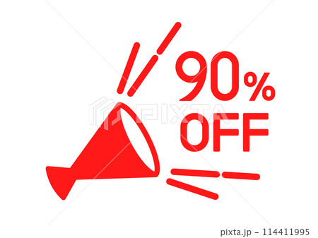 90%OFFのシンプルアイコン素材 114411995