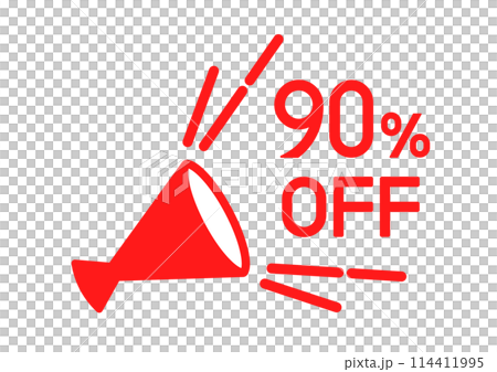 90%OFFのシンプルアイコン素材 114411995