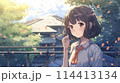 可愛い女子学生 114413134