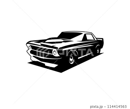 1973 xb GT Ford falcon. isolated vector. Best for badges, emblems, icons, sticker designs, auto transport industry. available ep 10. 1973 xb GT Ford falcon. isolated vector. Best for badges, emblems, icons, sticker designs, auto transport industry. available ep 10. 114414563