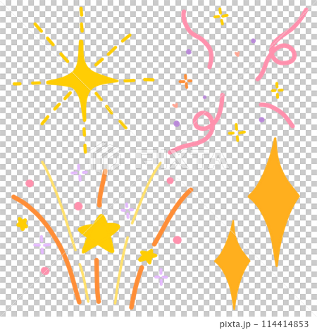 star with confetti star with confetti 114414853