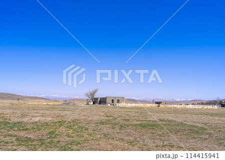 Majestic Mausoleum of Cyrus the Great, Pasargadae, Yazd, Iran. 114415941