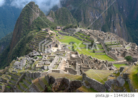 Machu Picchu Historic Sanctuary Aerial View 114416116