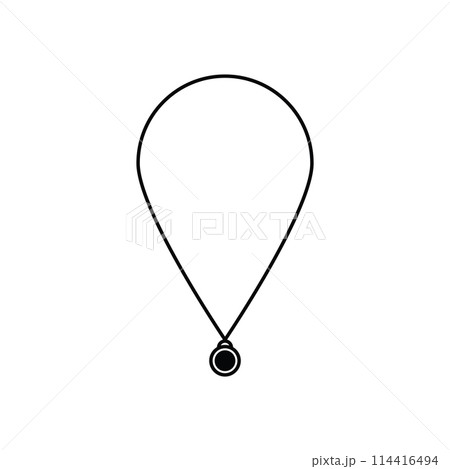 necklace symbol icon 114416494