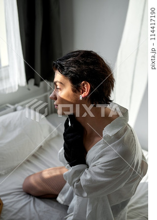 emotional tender gay miss his boyfriend emotional tender gay miss his boyfriend 114417190
