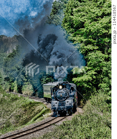 真岡鉄道の蒸気機関車 真岡鉄道の蒸気機関車 114418567