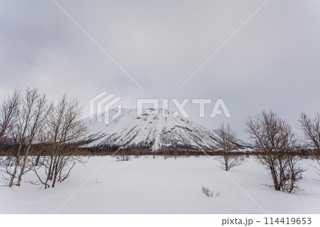Hibiny mountains, springtime at Russian Nord, sunshine 114419653