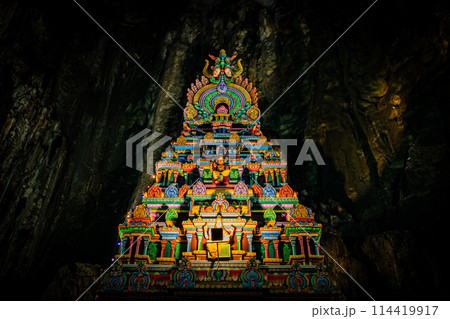 マレーシア クアラルンプール バトゥ洞窟 マレーシア クアラルンプール バトゥ洞窟 114419917