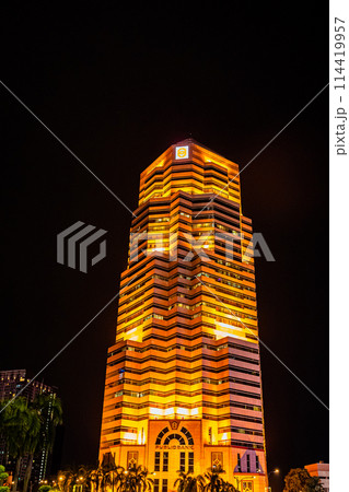 マレーシア クアラルンプールの夜景 マレーシア クアラルンプールの夜景 114419957