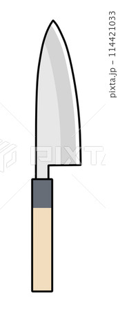出刃包丁のイラスト 114421033