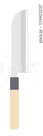 薄刃包丁のイラスト（関西型） 114421037