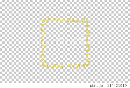 金色銀杏方框 114421919