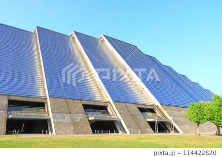 長野県長野市、エムウェーブの風景 長野県長野市、エムウェーブの風景 114422820