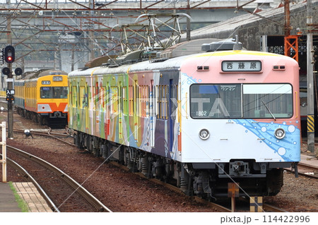 三岐鉄道三岐線801系（未来：ラッピング車両） 114422996