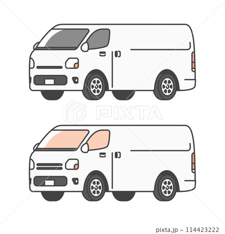 物流シリーズ：現金輸送車など、貴重品を運ぶバン、ワンボックスカー