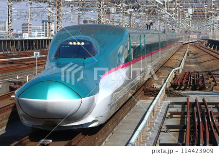 東北新幹線E5系やまびこ号(山形新幹線E8系つばさ併結) 東北新幹線E5系やまびこ号(山形新幹線E8系つばさ併結) 114423909