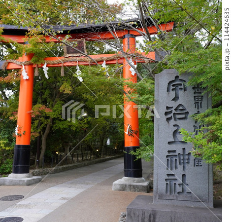 世界遺産　京都　宇治上神社 114424635