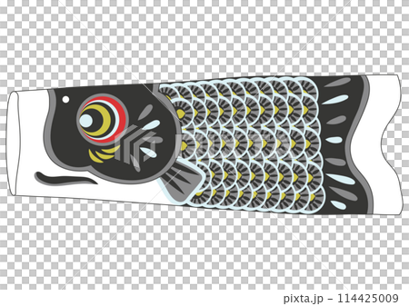 鯉魚旗“爸爸（黑鯉魚）” 114425009