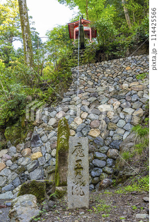 鞍馬寺　九十九折り参道　魔王の滝 114425566