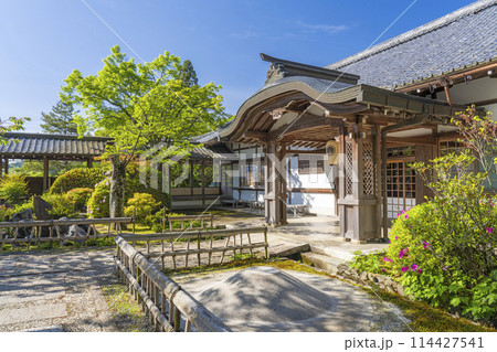 新緑の鞍馬寺　金剛寿命院　瑞風庭 114427541