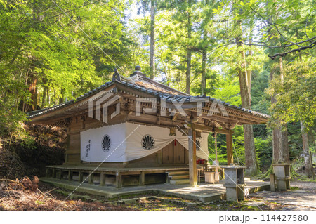 鞍馬寺　奥の院参道　僧正谷不動堂 114427580