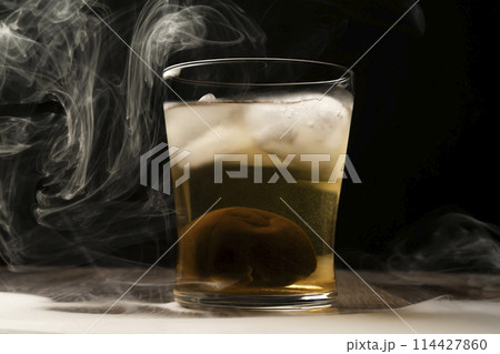 梅酒　冷気　スモーク 114427860